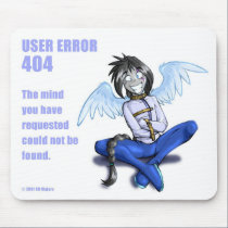 User Error 404 Mousepad by straya User Error 404 Mousepad