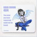User Error 404 Mousepad by straya User Error 404 Mousepad