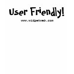 User Friendly! Ladies Spaghetti Top (Fitted) T Shirt