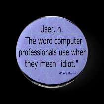 Users - Dave Barry buttons