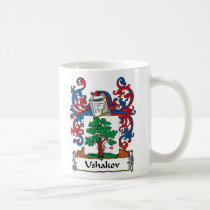 Ushakov Family Crest Mug