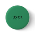 USHER - button by Horseshoes3 USHER - button