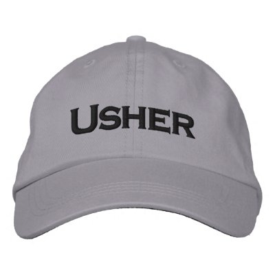 Usher Hat Embroidered Hat by jamiecreates1