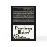 Usher V.I.P. Wedding Party Invitation Card