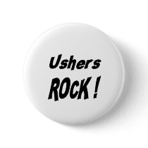 Ushers Rock! Button