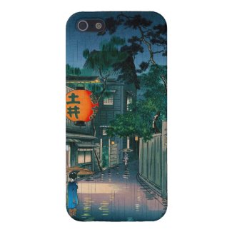 Ushigome Kagurazaka district Tsuchiya Koitsu iPhone 5 Cases