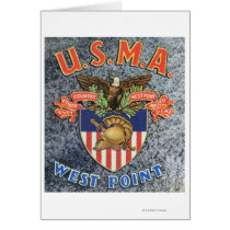 USMA West Point Seal Scene Greeting Cards