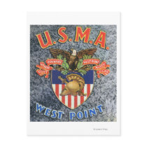 USMA West Point Seal Scene Postcards
