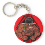 USMC Devil Dog Keychain