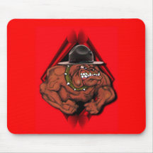USMC Devil Dog Mouse Pad