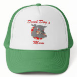 USMC Devil Dog's Mom Trucker Hats