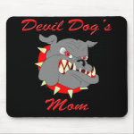 USMC Devil Dog's Mom Mouse Pad