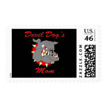 USMC Devil Dog's Mom Postage