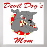 USMC Devil Dog's Mom posters