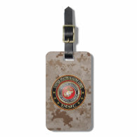 USMC Emblem [Special Edition] [3D] Tags For Luggage