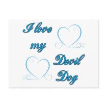 USMC I Love My Devil Dog postcards by militarymarinecorps USMC I Love My Devil Dog postcards