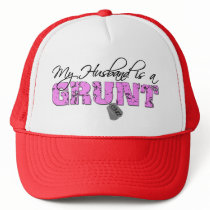 USMC My Husband is a Grunt 0341 hats by militarymarinecorps USMC My Husband is a Grunt 0341 hats