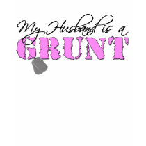 USMC My Husband is a Grunt t-shirts by militarymarinecorps USMC My Husband is a Grunt t-shirts