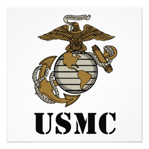 USMC [stencil] Invite