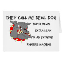 USMC They Call Me Devil Dog Cards