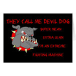 USMC They Call Me Devil Dog cards
