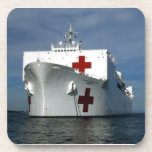 USNS Mercy Hospital Ship Beverage Coasters