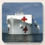 USNS Mercy Hospital Ship Beverage Coasters