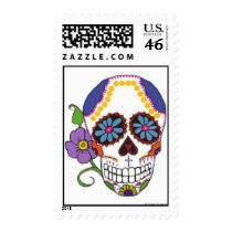 USPS Sugar Skull Stamps