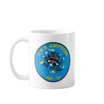 USS Amphion (AR-13) Ship's Insignia Coffee Mug by biker74flh USS Amphion (AR-13) Ship's Insignia Coffee Mug