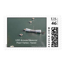 USS Arizona Memorial, Pearl Harbor, Hawaii stamps