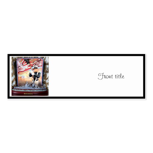 USS Arizona Tribute Business Card