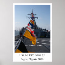 USS BARRY DDG52 POSTERS