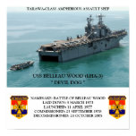 USS BELLEAU WOOD (LHA-3)  POSTER