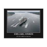USS CARL VINSON postcard