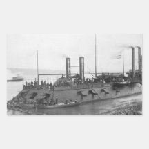 USS Carondelet Rectangular Sticker