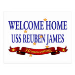 USS casero agradable Reuben James Tarjeta Postal