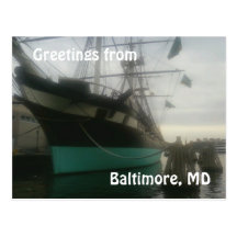 USS Constellation Postcard
