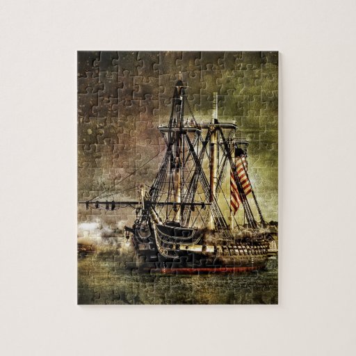 USS Constitution Jigsaw Puzzle | Zazzle