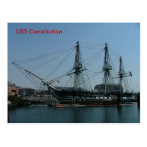 USS Constitution Post Cards