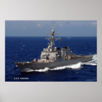 USS Higgins (DDG 76) Poster