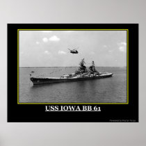 USS Iowa Posters