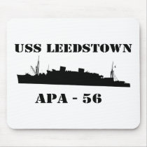 USS Leedstown - APA 56 - Pad Mouse Mats