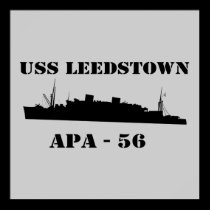 USS Leedstown - APA 56 - Poster posters