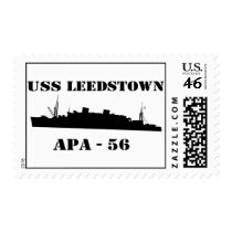 USS Leedstown - APA 56 - Stamps