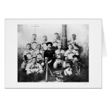 USS Maine Baseball Team 1898 Greeting Card