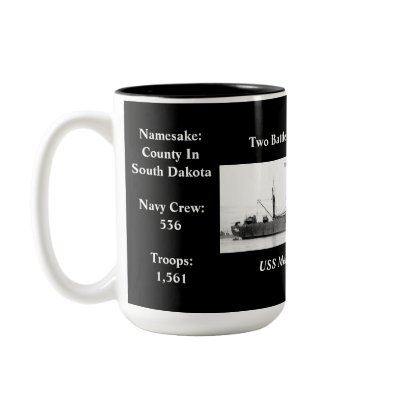 USS Mellette ( APA-156 ) coffee mugs