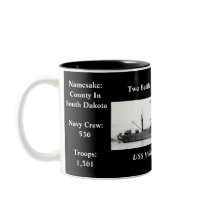 USS Mellette  ( APA-156 ) Coffee Mugs