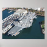 USS Midway Aerial Photo Print