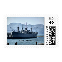 USS O'Brien Postage