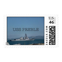 USS Preble stamps
